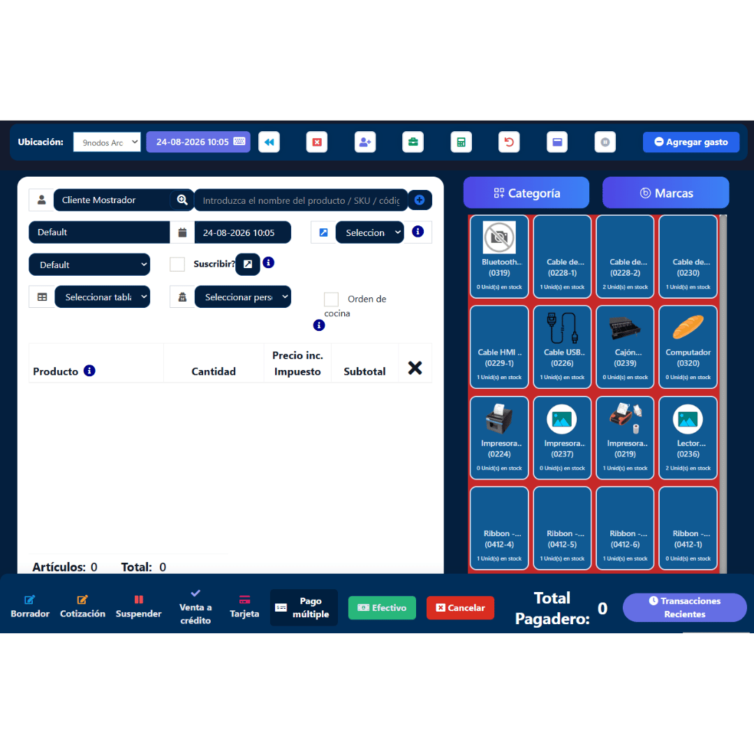 Terminal de Ventas POS